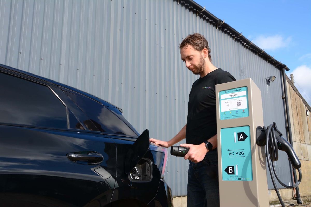 New vehicle to grid EV charging trial uses lower cost technology