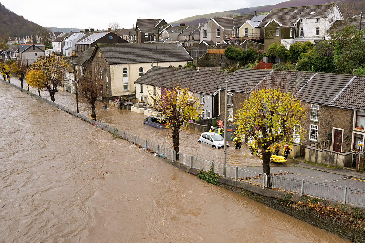 Flood-affected Welsh landlords working with tenants hit by Storm Bert