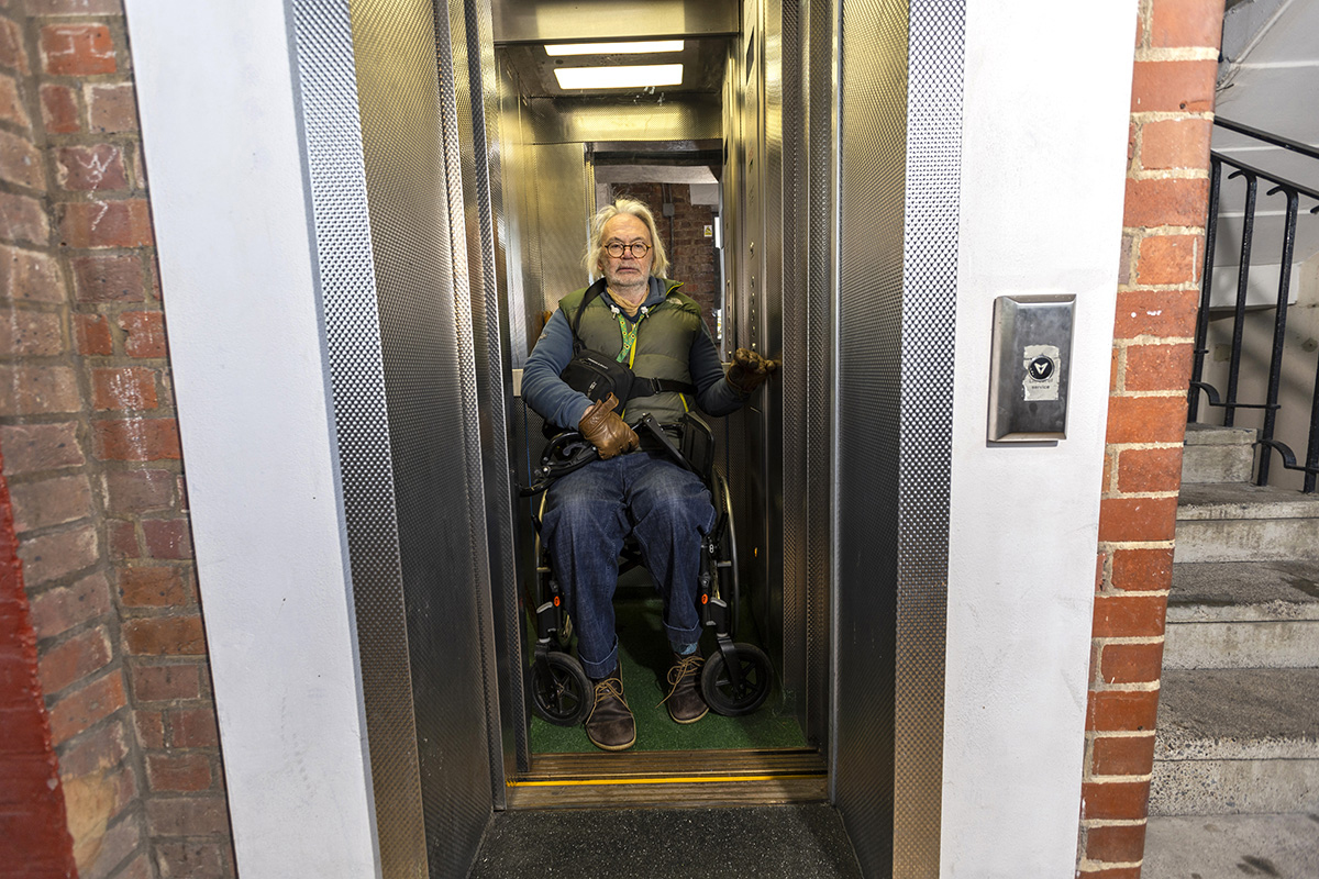 When a broken lift turns a home into a prison