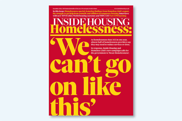 December 2024 digital edition of Inside Housing out now