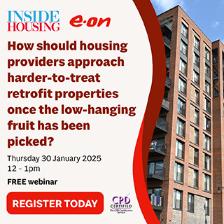 How should housing providers approach harder-to-treat retrofit properties once the low-hanging fruit has been picked?