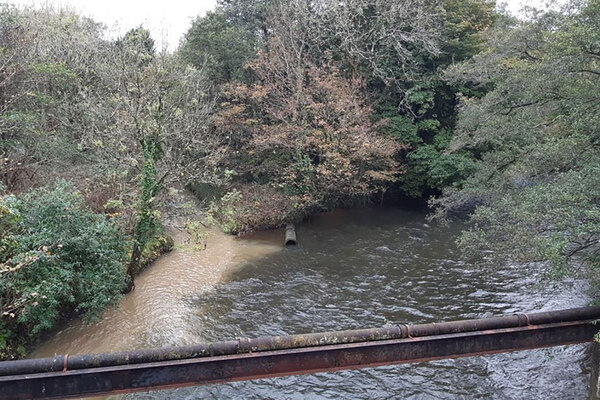 Construction firm fined more than £10,000 for polluting Welsh stream