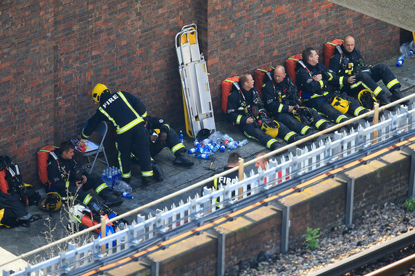 One in four Grenfell firefighters exposed to toxic smoke now suffer long-term health disorders