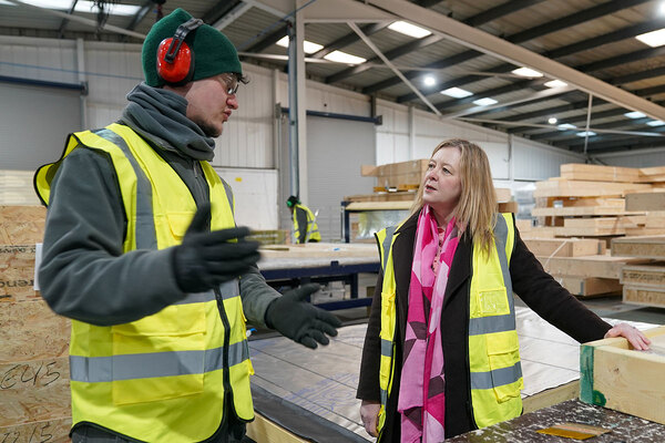 Welsh government backs standardised timber housing designs