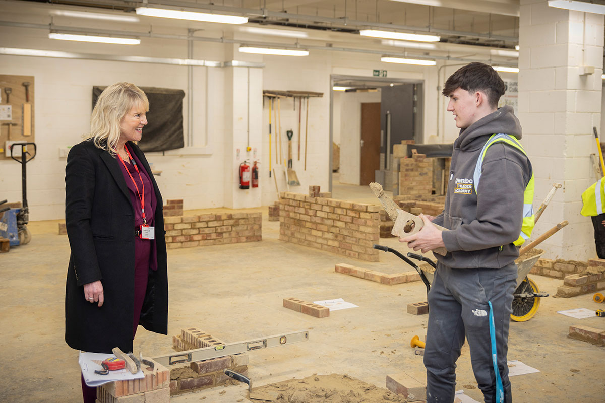 The housing association offering trade skills to GCSE students