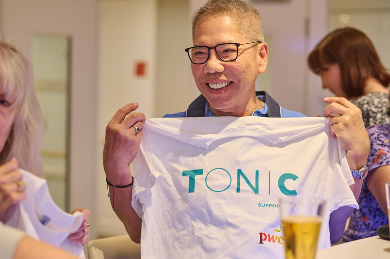 Min Ong, a Tonic Housing resident