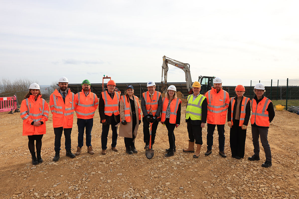 Work underway on "milestone" mine-water heating project