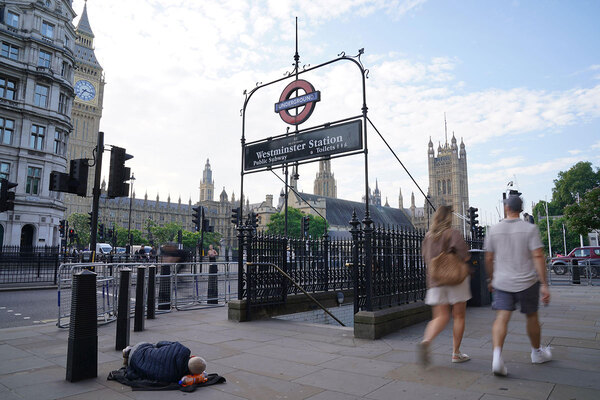 ‘Shocking’ 38% rise in people living on London streets at start of 2025