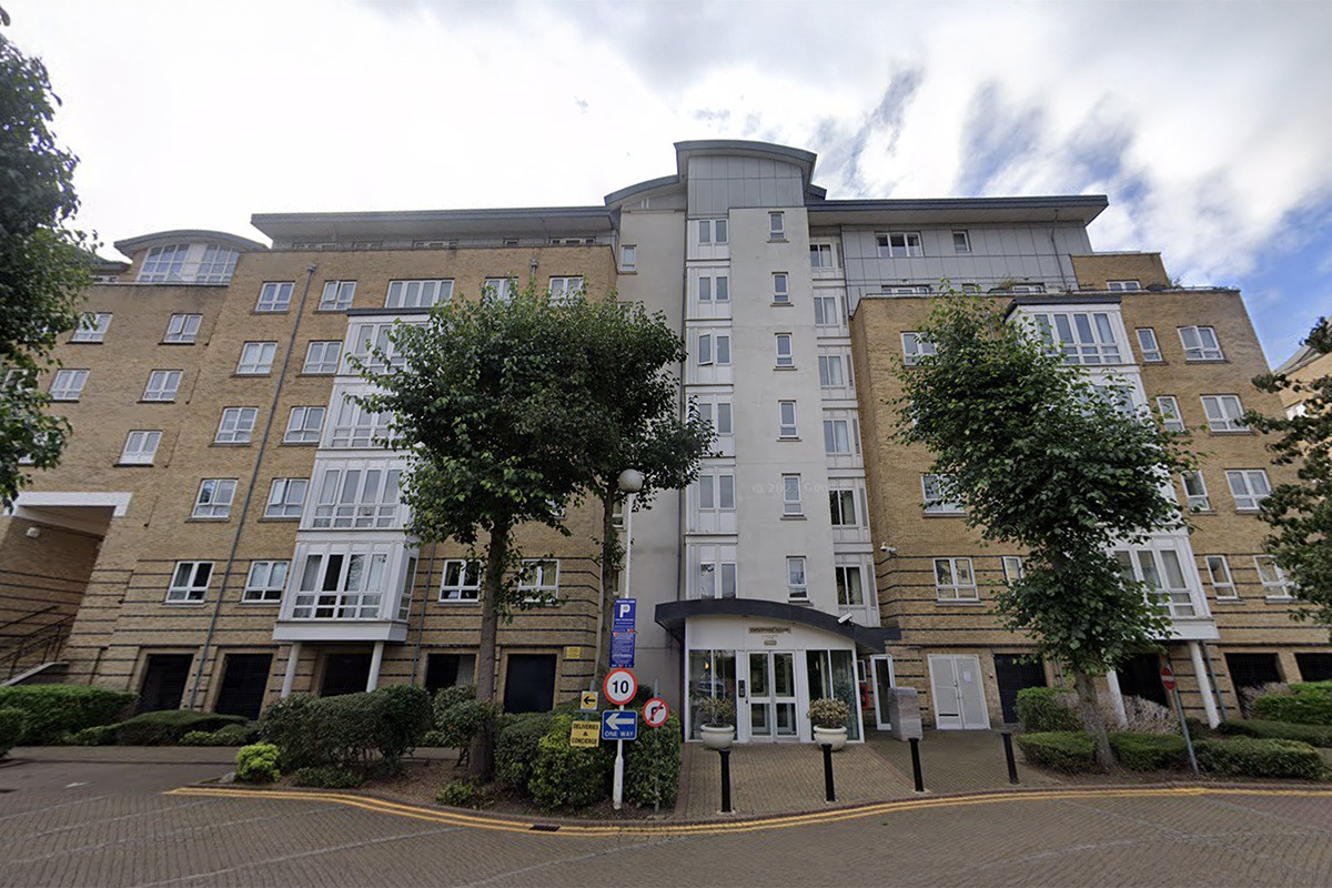 A block of flats A block of flats