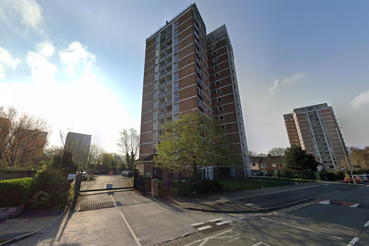 Tower blocks of flats