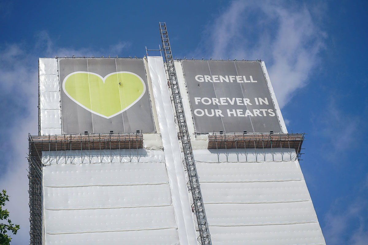 Grenfell Tower in London Grenfell Tower in London