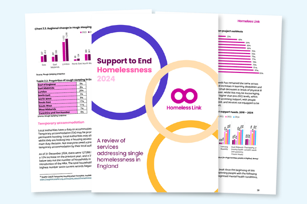 Report shows 72% of providers in homelessness sector had to turn people away in 2024