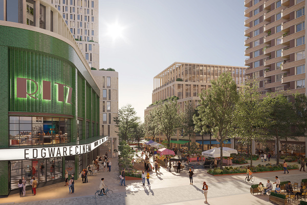 TfL&rsquo;s 3,300-home Edgware regeneration approved despite local opposition