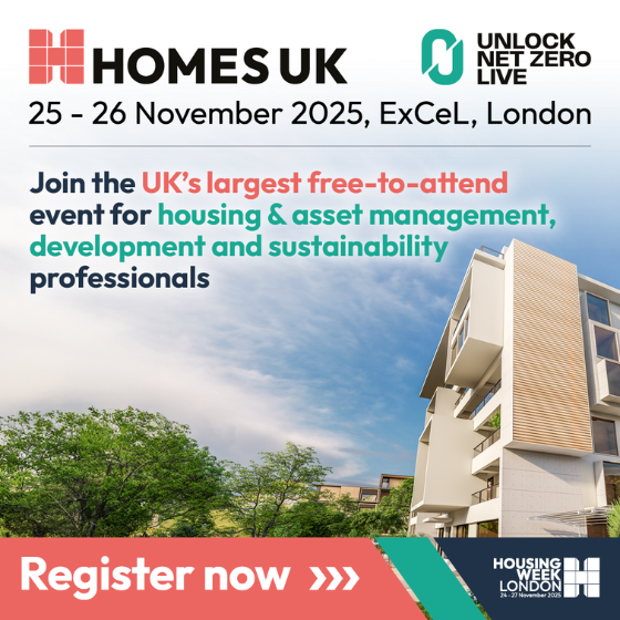 Sign up to HOMES UK and Unlock Net Zero Live 2025