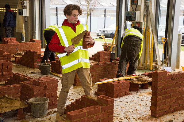 Government ploughs &pound;100m into 10 colleges to drive growth in construction skills