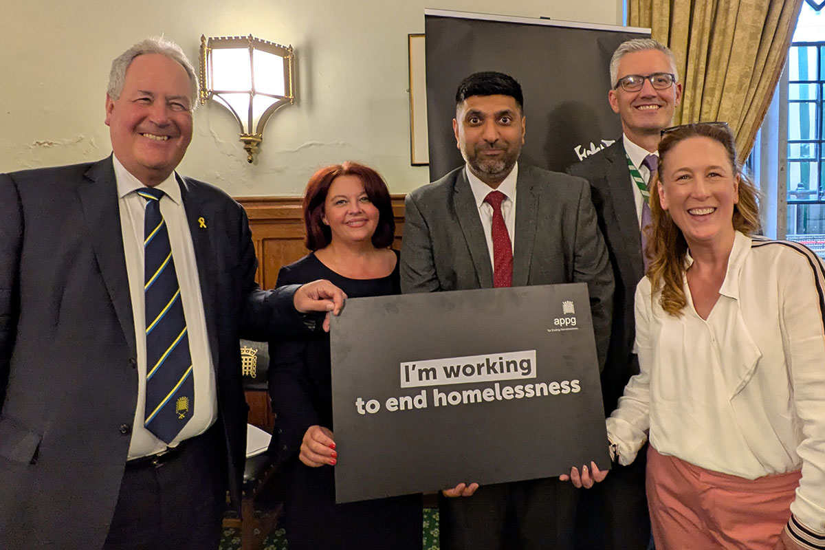 L-R: Bob Blackman, Paula Barker, Lord Khan of Burnley, David Smith and Emily Darlington L-R: Bob Blackman, Paula Barker, Lord Khan of Burnley, David Smith and Emily Darlington