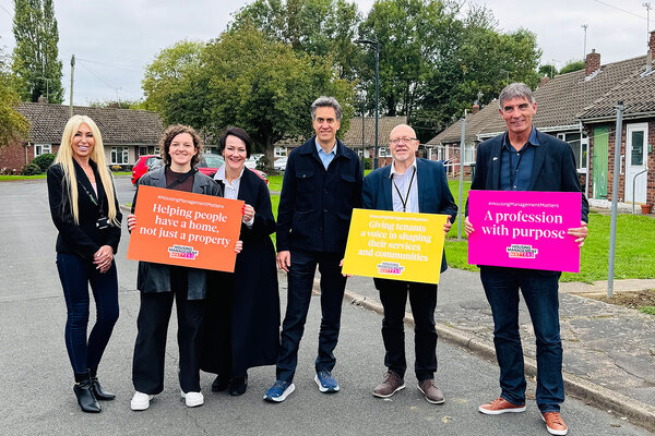 Energy secretary backs Housing Management Matters campaign
