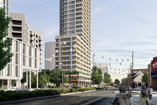 Student housing tower in east London approved after developer reworks plan