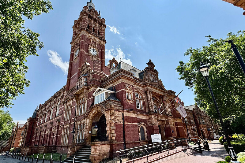 Newham Town Hall in east London Newham Town Hall in east London