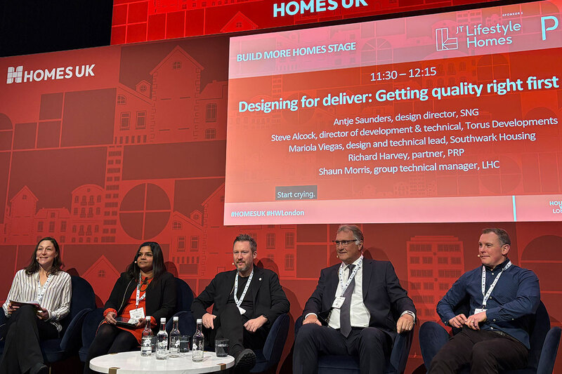 Speakers at a conference