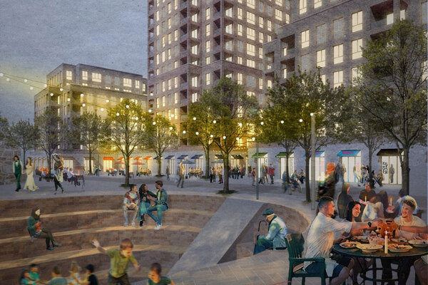 Plans submitted for Belfast mixed-use scheme including up to 600 build-to-rent homes