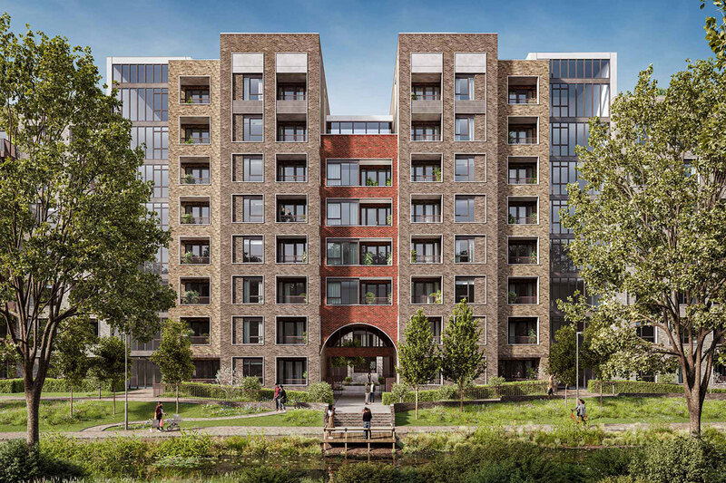 The King George’s Gate development, Earlsfield The King George’s Gate development, Earlsfield