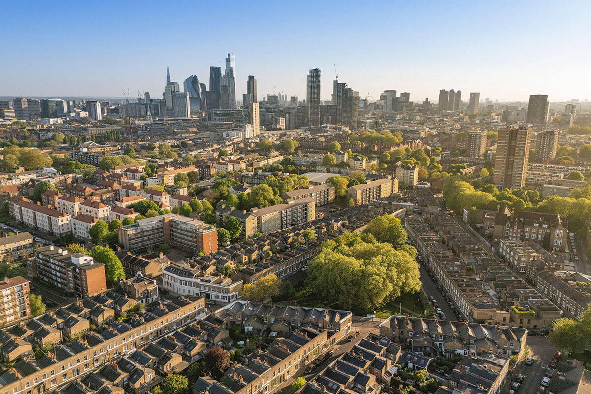 The London skyline The London skyline