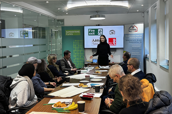 TPAS Cymru partners with charity on suicide risk prevention programme