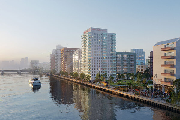 Ballymore gets green light for 1,685 homes in Newham with co-living element