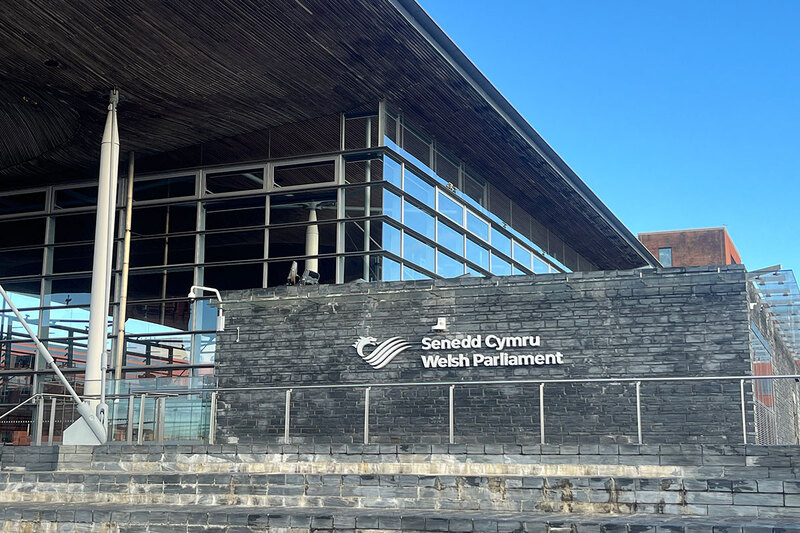 Senedd, the Welsh parliament building Senedd, the Welsh parliament building