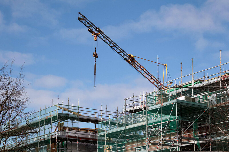 Construction underway in Belfast Construction underway in Belfast