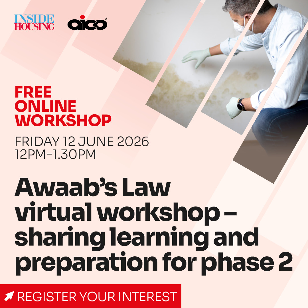 Awaab's Law virtual workshop &ndash; sharing learning and preparation for phase 2