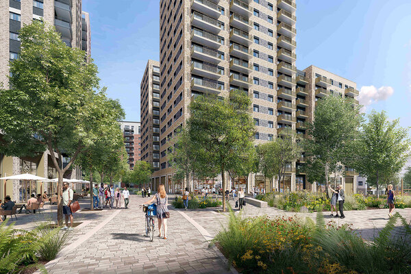 House builder and investor buy sites for 1,934 build-to-rent and social homes in Brent