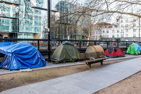 Sector welcomes drop in London rough sleeping figures but raises alarm over children in TA