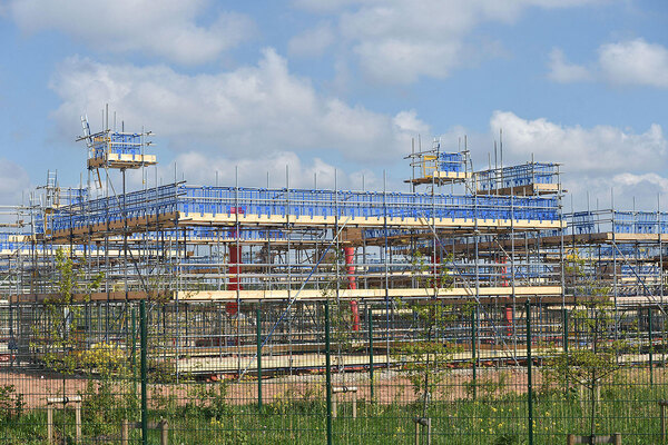 Annuals starts and completions funded by Homes England up 9% and 11%