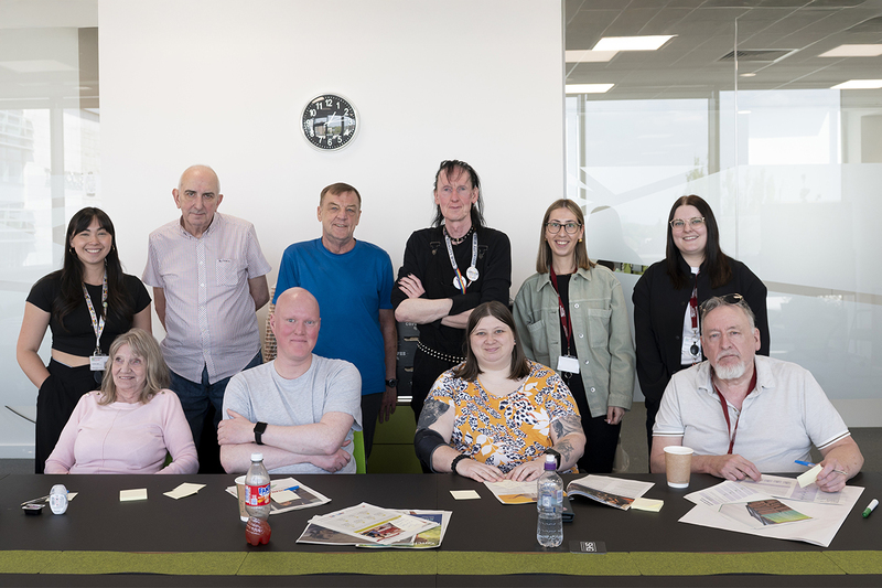 Ged McLoughlin with colleagues