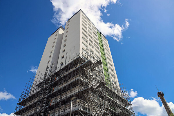 Data shows 18% rise in social housing blocks facing decade-long wait for remediation