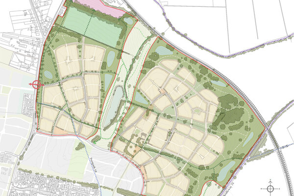 Church of England submits plans for 1,600-home scheme