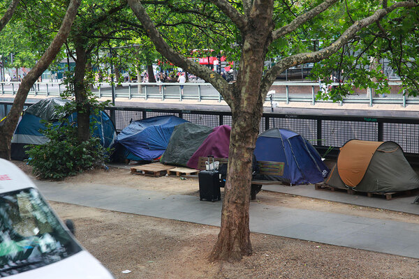 Rough sleeping falls by 10% in London following introduction of Sadiq Khan&rsquo;s action plan