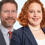 Douglas Rhodes and Lizzie Pillinger