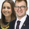 Lauren Mason-Smith and Will Naismith