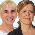 Terrie Alafat and Caroline Corby Terrie Alafat and Caroline Corby