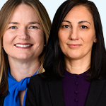 Helen Curtis and Caroline Mostowfi