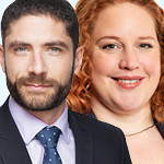 Kyle Holling and Lizzie Pillinger